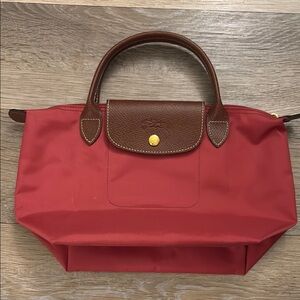 Red Longchamp Le pilage Women's Bag